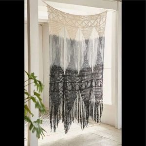 Urban Outfitters Magical Thinking Safi Wall Hanging Blue Motif